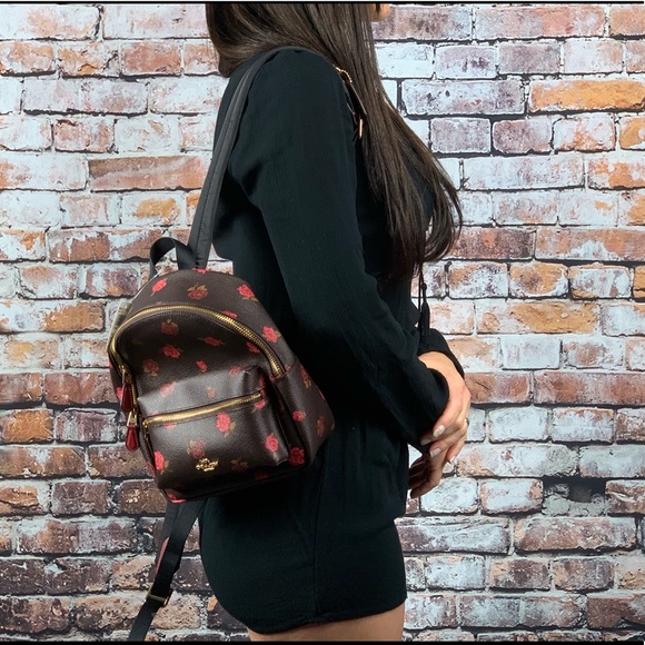 🎉HP🎉Nwt mini coach backpack oxblood 1 multi - Picture 2 of 8